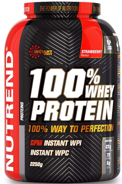 Nutrend 100% Whey Protein Cookies Cream 2250g