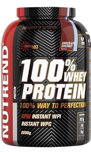 Nutrend 100% Whey Protein 2,25kg Choclate Coconut