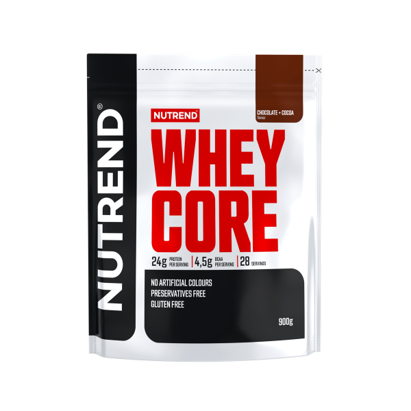 Nutrend Whey Core 900g Strawberry