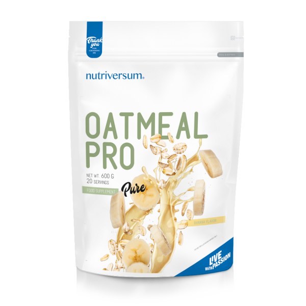 Nutriversum Oatmeal Pro 600g Banana