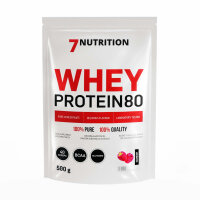 7 Nutrition Whey Protein 80 500 g Raspberry
