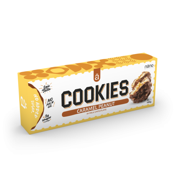 Nänosupps Ä Cookies 128g Caramel Peanut