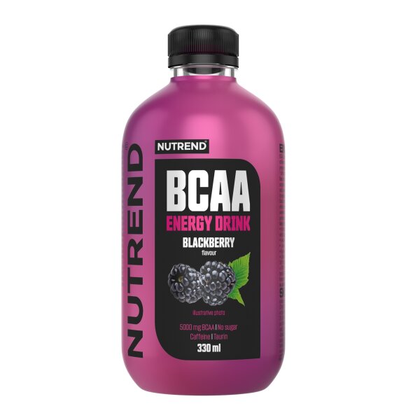 Nutrend BCAA Energy Drink 330ml blackberry